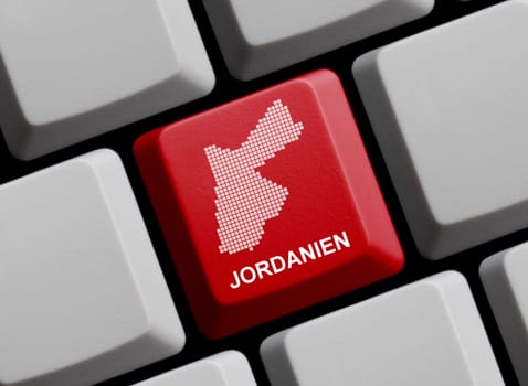 Jordan - Outline on keyboard