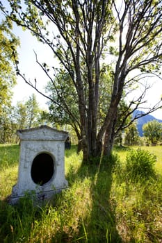 An old graveyard in northern Norway