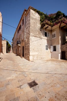 An old area of town, Rab, Croatia