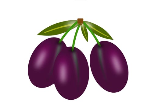 plums
