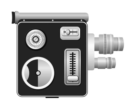 old cine camera - spring drive camera 8 mm