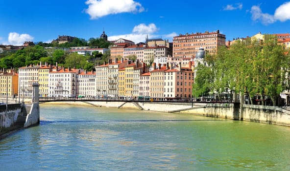 part of the city of Lyon, France