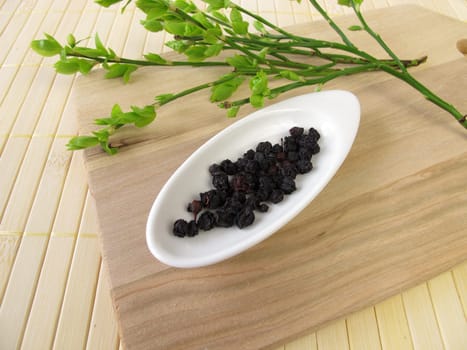 Dried blueberries,Myrtilli fructus
