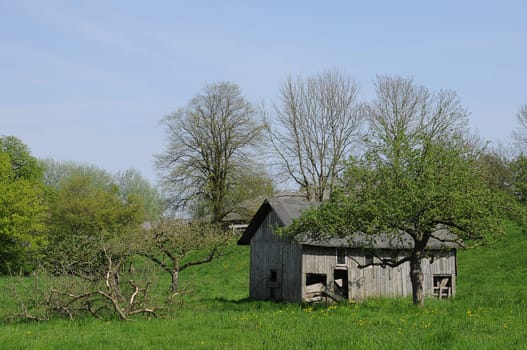 old barn