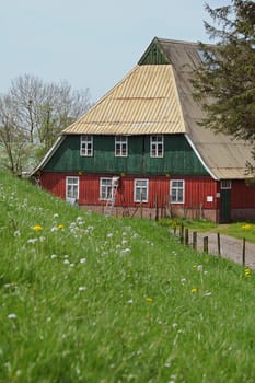 old farmhouse