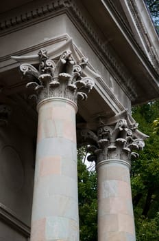 The monument of architecture of the Stalin era. Sanatorium Metalurg. Sochi