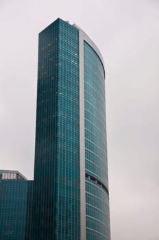 Modern Moscow International Business Center in the capital of Russia