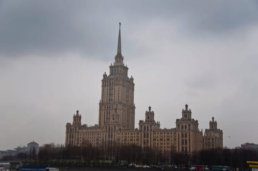 The architectural monument built 50 years. Moscow, Russia