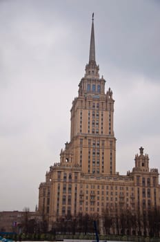 The architectural monument built 50 years. Moscow, Russia