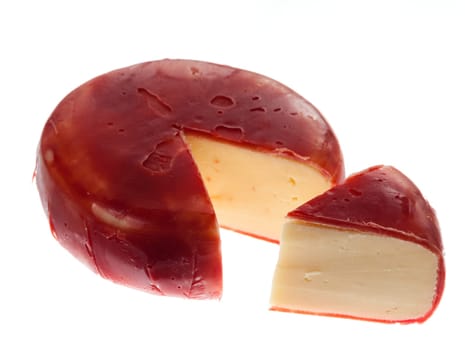 Circular round dutch covered in red wax protection