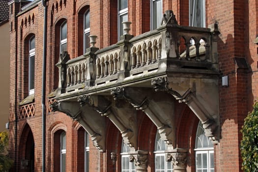 Detail of the house in Hamelin