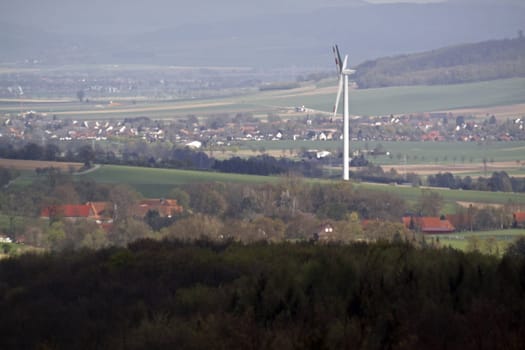 View of the Weser Uplands (Reinerbeck)
