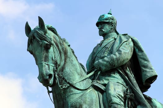 Equestrian statue