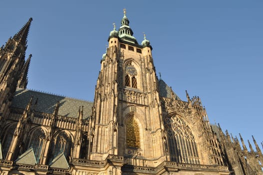 Saint Vitus&#039  Cathedral  is as a Roman Catholic cathedral in Prague