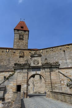 Entrance to the Veste Coburg