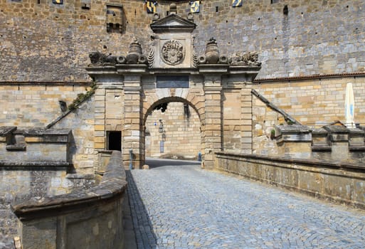 Entrance to the Veste Coburg