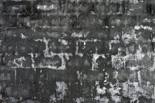 The high detailed rough white brick wall