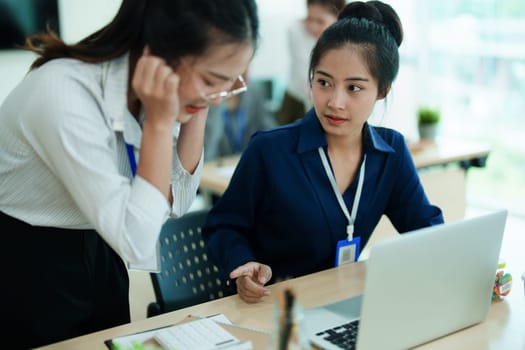 Burnout, stress and business man overworked from too much, work overload and pressure marketing corporate company. Time management, frustrated and tired employee. High quality photo