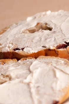 Close up of Bagel