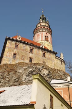 The tower in the style of the Renaissance