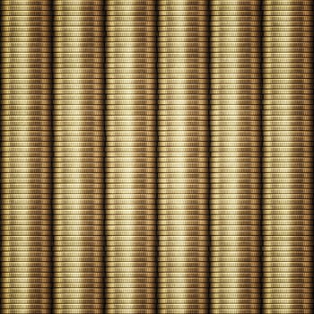 great background of rows of coins