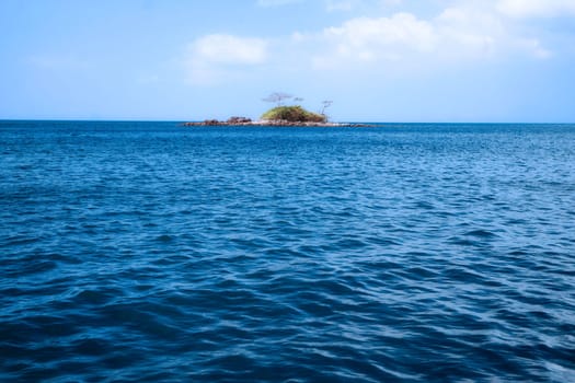 beautiful desert tropical island in the andaman sea