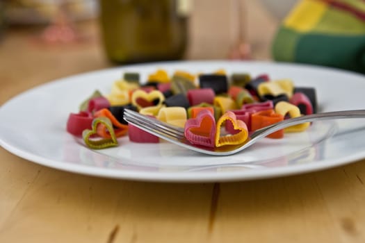 Hearty pasta