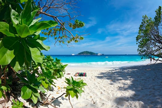 Similan Islands on Andaman sea.
