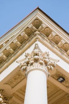The historic building and cultural heritage of the Stalin era. Cinema stereo. Sochi Rassia