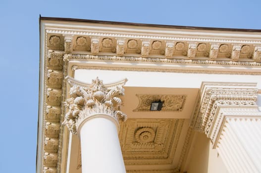 The historic building and cultural heritage of the Stalin era. Cinema stereo. Sochi Rassia