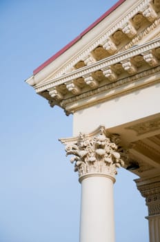 The historic building and cultural heritage of the Stalin era. Cinema stereo. Sochi Rassia