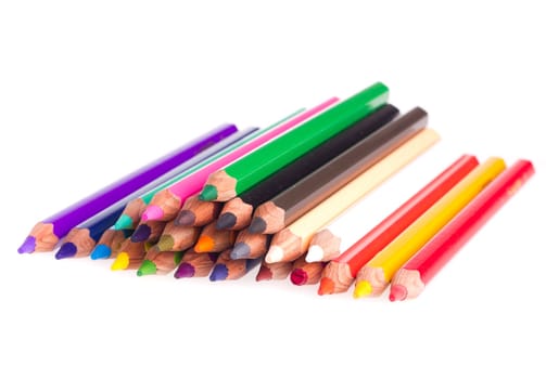 Color pencils. Texture or background
