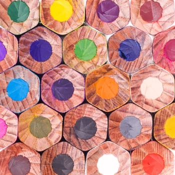 Color pencils. Texture or background