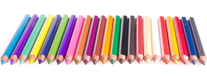 Color pencils. Texture or background