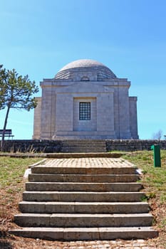 The Most Holy Redeemer Church, Mestrovic family mausoleum made by Ivan Mestrovic