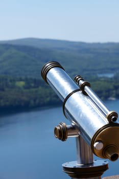 View of the Edersee near Waldeck