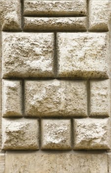 Natural stone façade