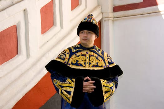 The man in imperial clothes