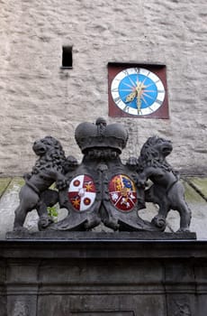 Mausoleum Alverdissen (Count's coat of arms)