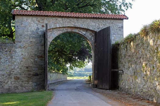 Gateway to Barntrup Castle