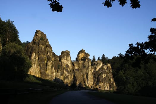 Externsteine near Horn-Bad Meinberg