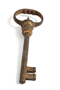 Old rusty key