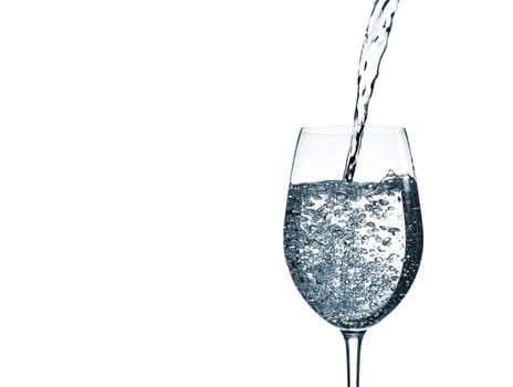 Water and glass
