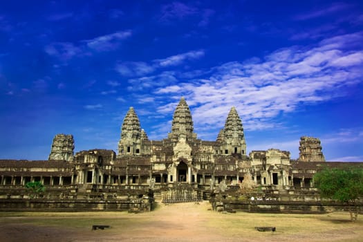 Angkor wat. Near Siem Riep. Cambodia