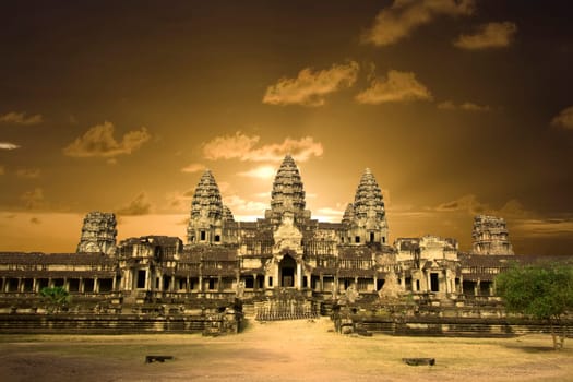 Angkor wat. Near Siem Riep. Cambodia