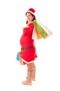 Mrs. Santa Claus pregnant