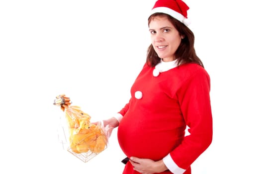 Mrs. Santa Claus pregnant