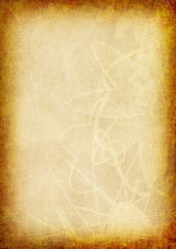 Parchment Ornament Line Grid Template