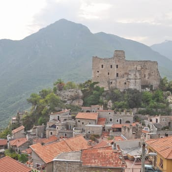 City of Castelvecchio di Rocca Barbena, Savona, Liguria, Italy