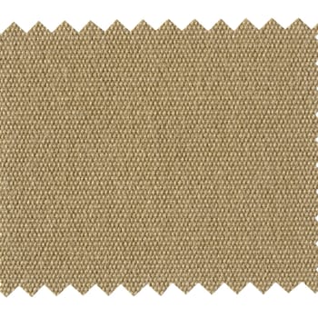 A fabric sample isolated over white background